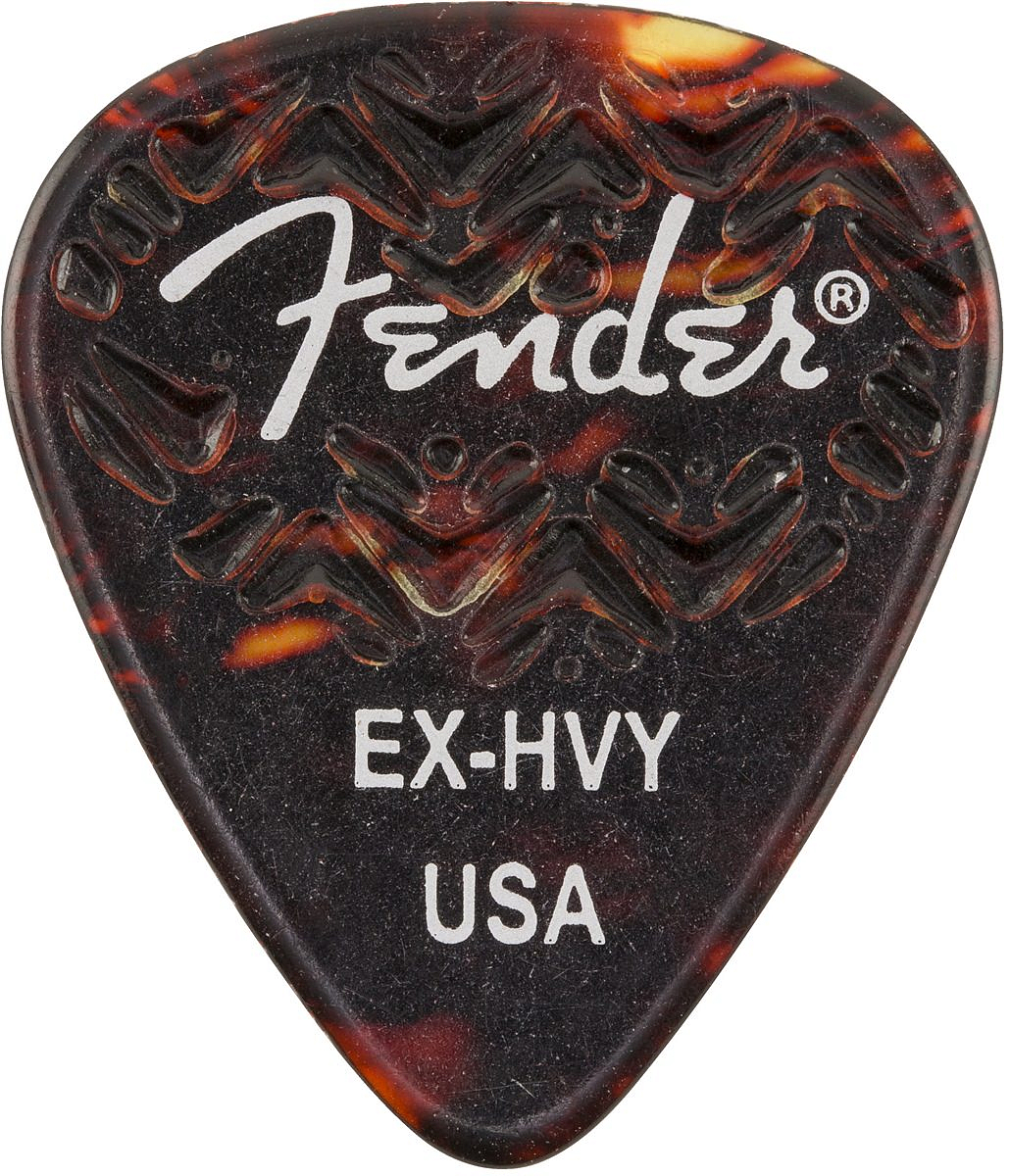 FENDER WAVELENGTH 351 Extra Heavy 6 PK TORTOISESHELL