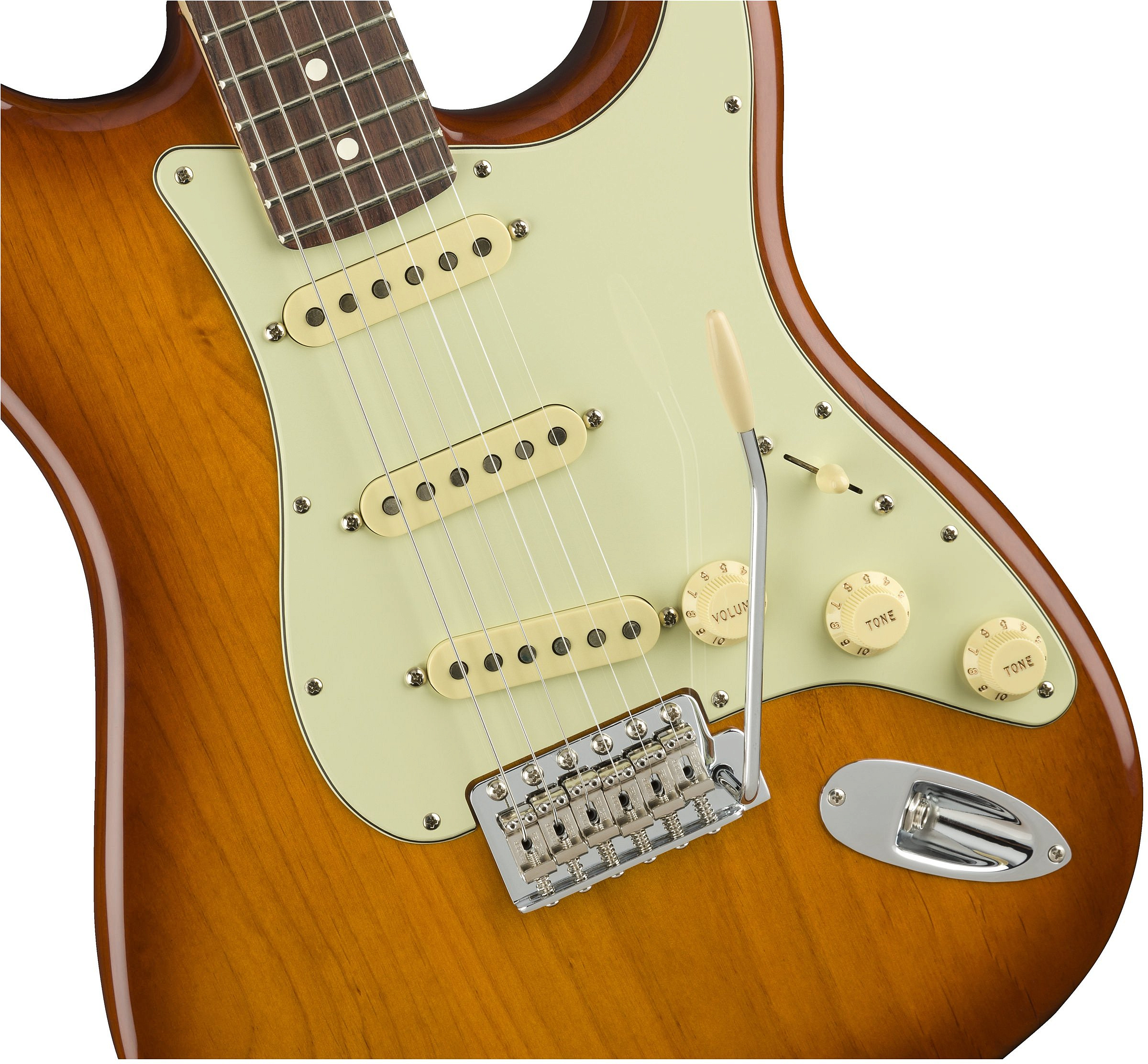 FENDER AMERICAN PERFORMER STRATOCASTER®, ROSEWOOD FINGERBOARD, HONEY BURST электрогитара – фото 4