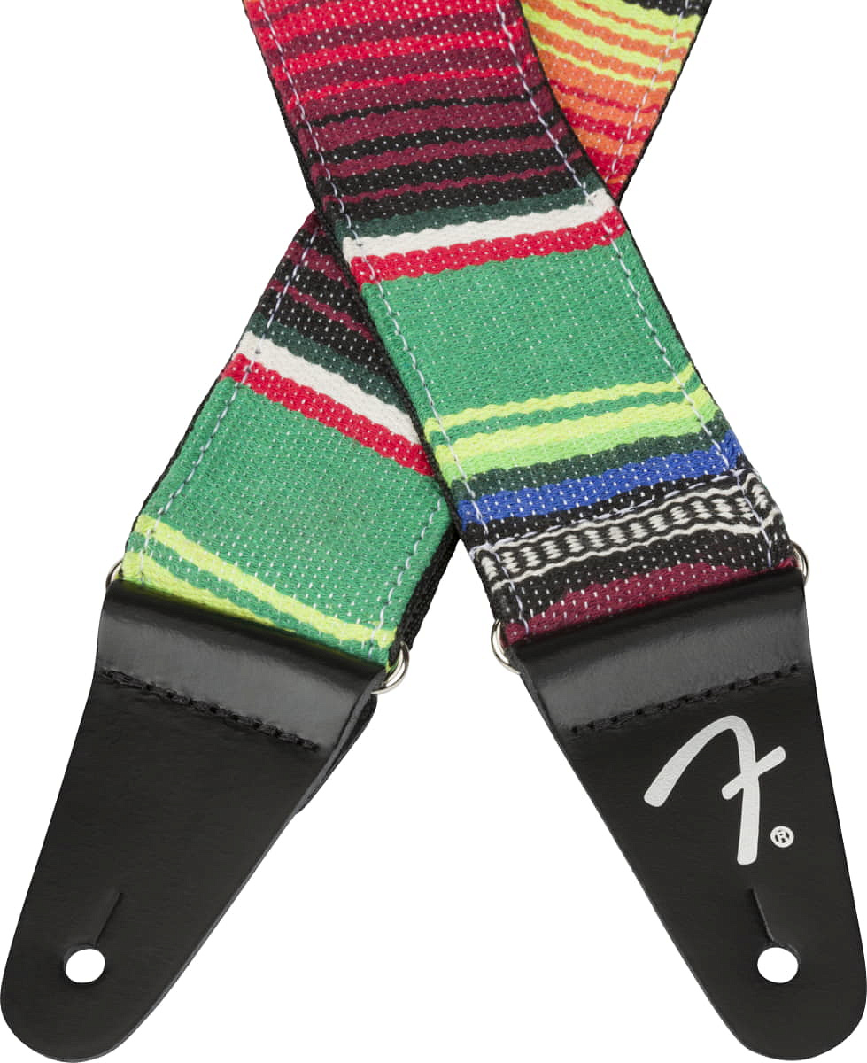 FENDER 2 SERAPE STRAP Green MULTI – фото 3