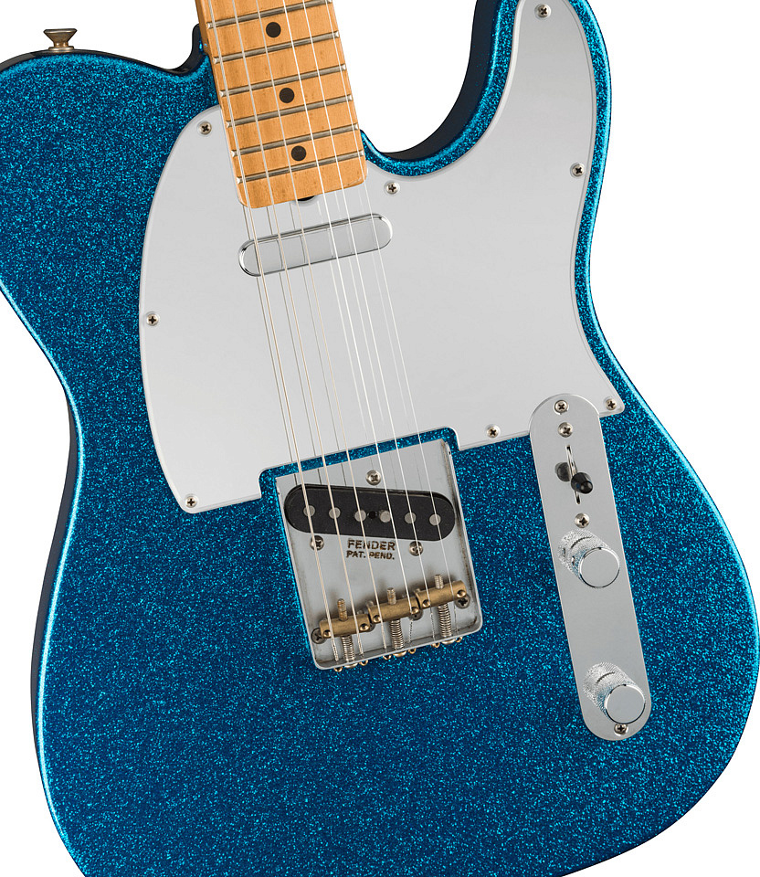 FENDER J Mascis Telecaster Bottle Rocket Blue Flake – фото 3