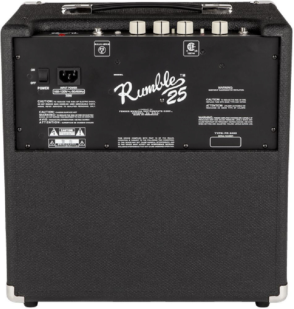 FENDER RUMBLE 25 COMBO (V3) – фото 5