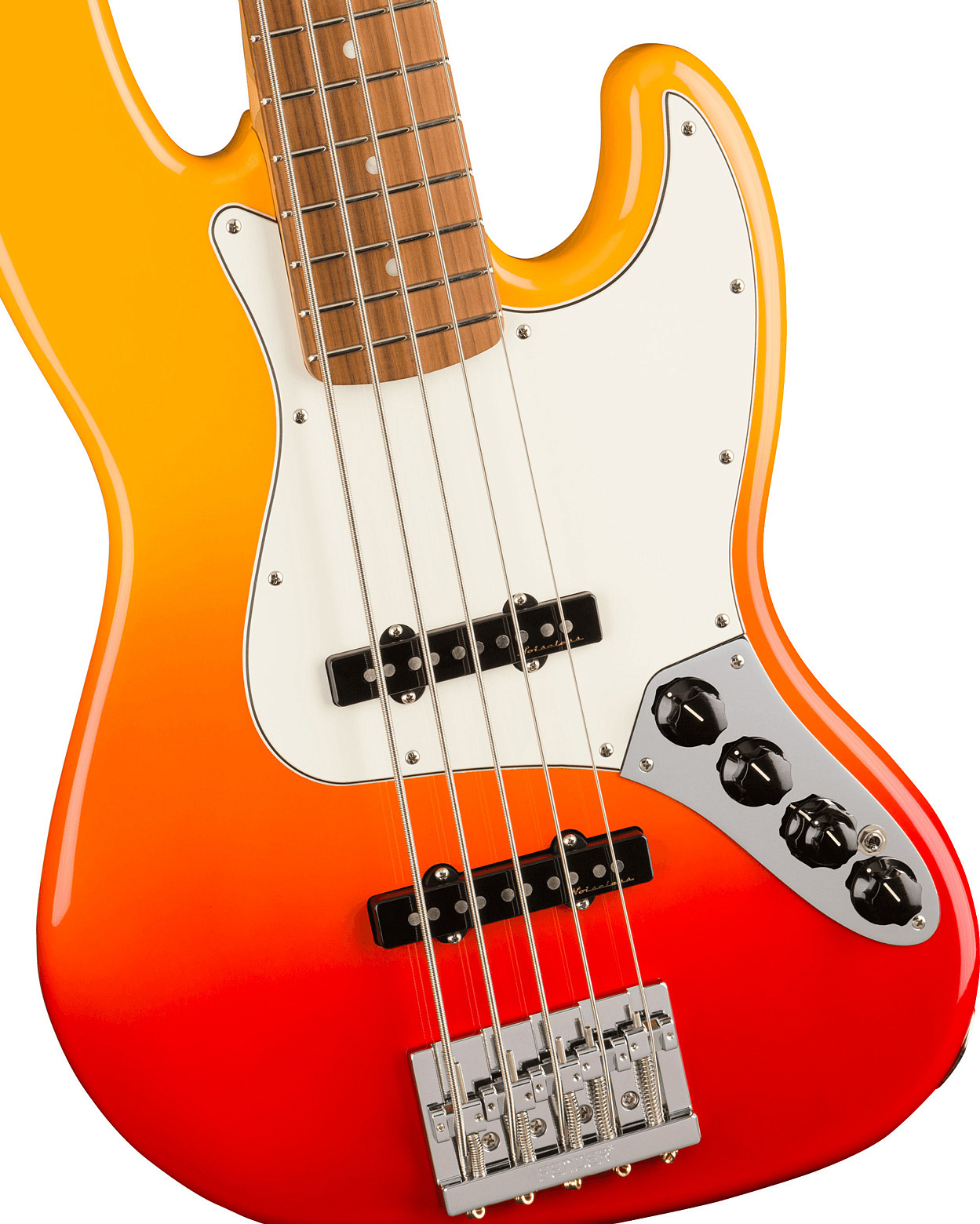 Fender Player Plus Active Jazz Bass V PF TQS бас-гитара – фото 3