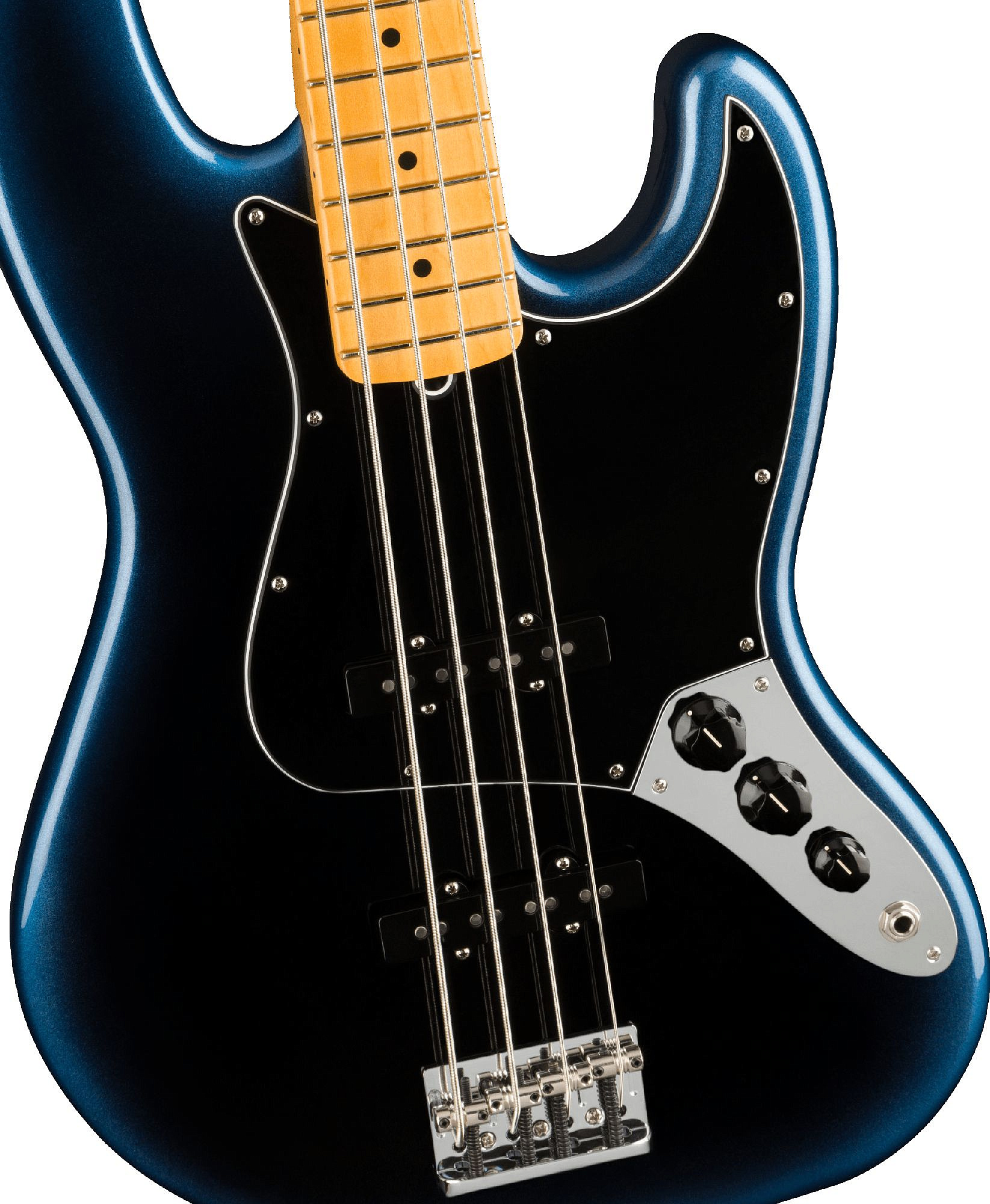 FENDER American PRO II Jazz Bass MN Dark Night – фото 5